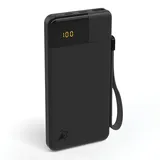 Aqiila Powerbird B10B Powerbank 10000 mAh LiPo USB-A, USB-C® Schwarz