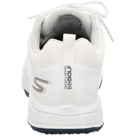 SKECHERS Damen Go Pro 2 Spiked Wasserdichter Golfschuh, weiß/Marineblau, 37
