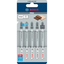 Bosch Stichsägeblatt T 101 AIF 100 mm 5 Stück