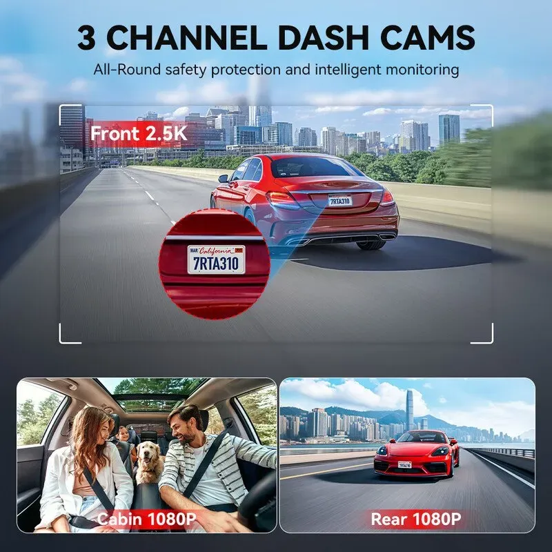 Redtiger A3 Dash Cam, 1 Stück