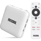 Android 10.0 TV Box, KM2 Smart TV Box Netflix Google Certified USB 3.0 Ultra 4K HDR 2GB 8GB Support 2.4G 5.0G WiFi BT 4.2 with Amlogic S905X2 Google Assistant Dolby Audio