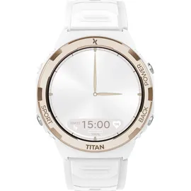 Maxcom Titan Valkiria Smartwatch FW100 IP69 5ATM Gorilla Glas, Weiß - White - One Size