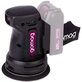 gomag GO-EXS125 20V inkl. 4 Schleifblätter, Staubbeutel & Adapter