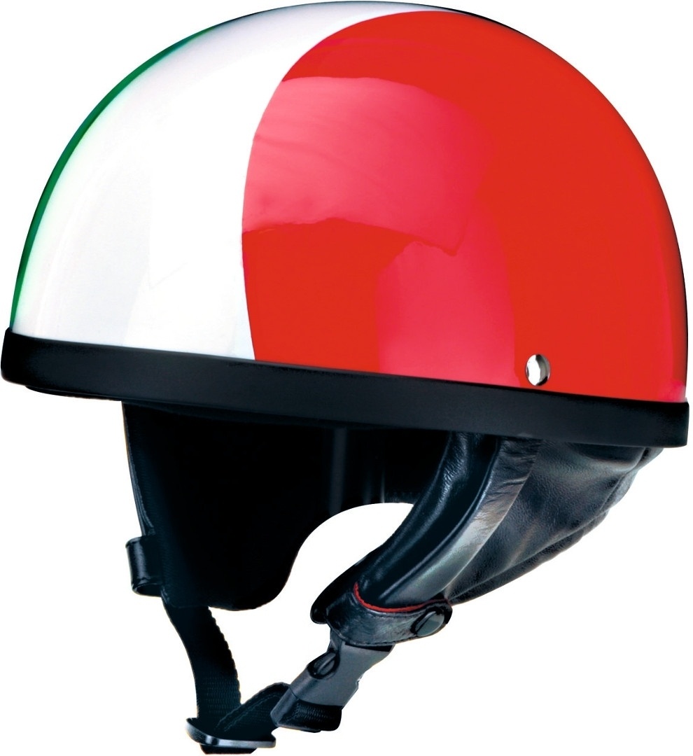 Redbike RB 510 Italia Jet helm, wit-rood-groen, XL Voorman