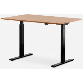 TOPSTAR Schreibtisch E-Table Buche / Schwarz