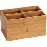 Wenko Aufbewahrungsbox Terra 22 x 14 x 12 cm 4-tlg. braun