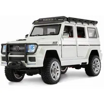 AMEWI RC-Auto BRX24 Metall Scale 4WD 1:24 RTR weiß