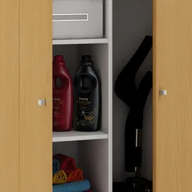 VCM Vandol II Schrank 39 x 178 x 70 cm Braun