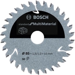 Bosch Sägeblatt Standard for Multi Material Akku 85x1,5/1,0x15 Z30, 2608837752