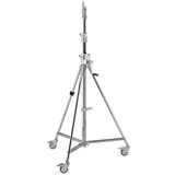 Manfrotto Avenger Wind Up Stativ CS 3,9m LowBoy 2R mit gebremsten Rollen