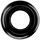 Einzigartiger Einbaurahmen aus schwarzem Porzellan. Sein exquisites Design fügt sich in jedes Ambiente ein und bietet Eleganz und einen einzigartigen Stil, der durch seine schwarze Porzellanoberfläche