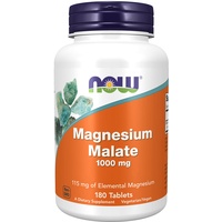 NOW Foods Magnesium Malate 1000 mg Tabletten 180 St.