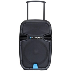 Blaupunkt PA12 Tragbarer Lautsprecher Tragbarer Stereo-Lautsprecher (3.50 h, Akkubetrieb), Bluetooth Lautsprecher, Schwarz