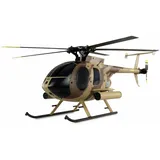 AMEWI AFX MD500E Militär brushless 4-Kanal 325mm Helikopter 6G RTF braun