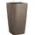 LECHUZA Cubico 50 Komplettset 50 x 50 x 95 cm taupe hochglanz