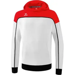 ERIMA Herren Kapuzensweat CHANGE hoody, white/red/black, S