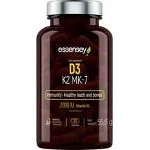 essensey Vitamin D3 + K2 MK-7 Kapseln 90 St.