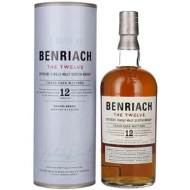 Benriach 12 Years Old Sherry Wood Single Malt 46% vol 0,7 l Geschenkbox