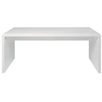 Kare-Design Schreibtisch Weiß - 85x76x180 cm
