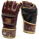 LEONE 1947 LEONE 1947, MMA-Handschuhe Legionarivs Ii MMA-Handschuhe, Unisex-Erwachsene, Bordeaux, L, GP102