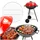 SPRINGOS Kugelgrill rot