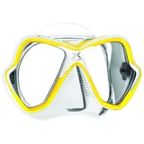 Mares Erwachsene Taucherbrille X-Vision Mask 14, Gelb/Weiss, BX, 411044