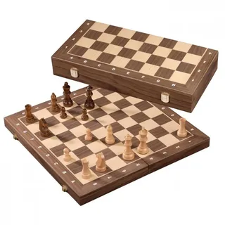Philos 2741 - Schachkassette, Feld 43 mm, mit Figuren, Holz