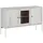 OTTO home Sideboard Freya 130 x 80 x 35 cm Beige / Weiß
