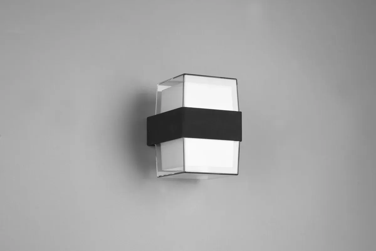 Trio R22062142 LED Außen Wandleuchte Molina 1x46w | 550lm | 3000k | IP54 - Anthrazit