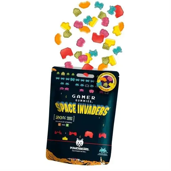 Preisvergleich Produktbild Snack - Gamer Gummies Space Invaders