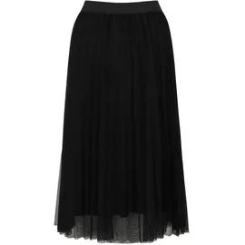 Betty & Co Midirock Damen Plissee Schwarz 42