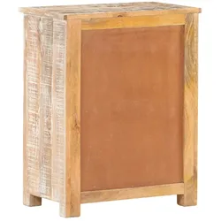 vidaXL Sideboard 61x35x76 cm Raues Akazienholz