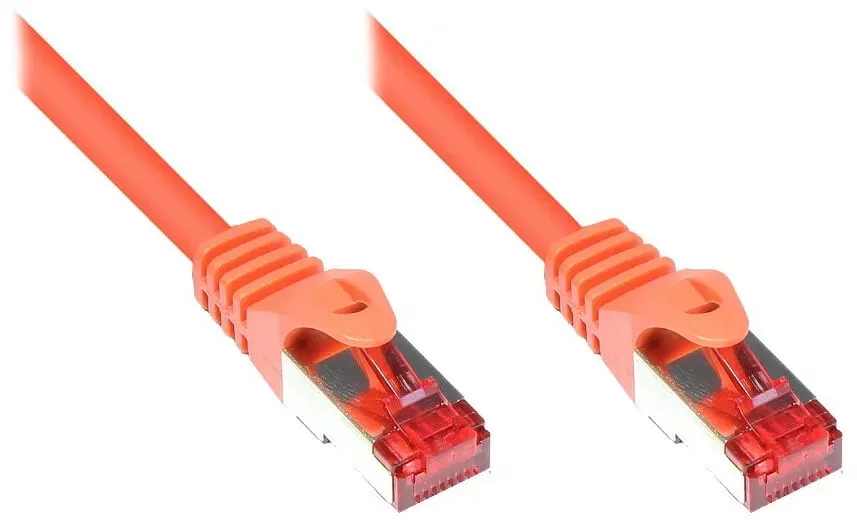 Alcasa 3m Cat6 S/FTP Netzwerkkabel Orange S/FTP (S-STP)
