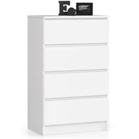 Akord furniture factory Akord Kommode Weiß 60 cm 4