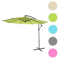Mendler Acerra Ø 300 cm grün-lemon ohne Ständer