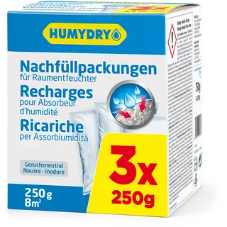 HUMYDRY Nachfüllpackungen für Raumentfeuchter