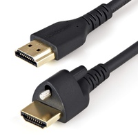 Startech StarTech.com HDMI 2.0 Cable with Locking Screw 1m