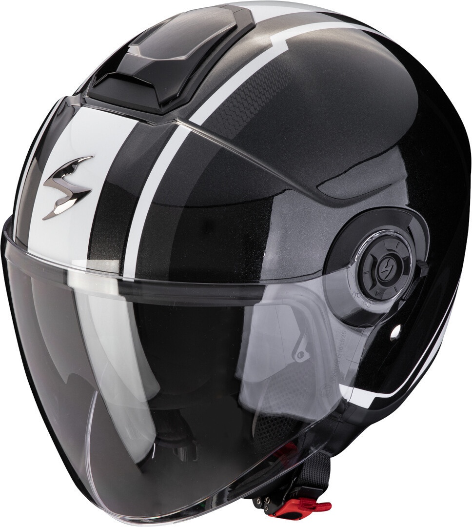 Scorpion Exo-City II Vel Jet Helm, zwart-wit, S