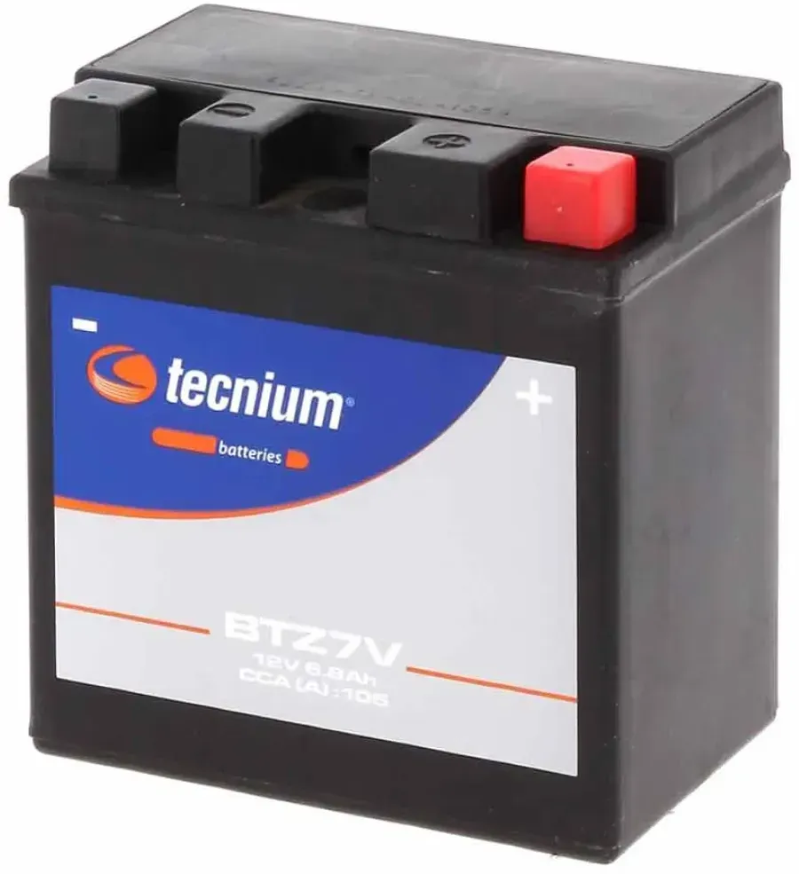 Tecnium Btz7v 12v 3.8ah Agm-batterie - Black - One Size