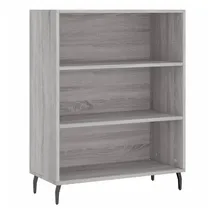 vidaXL Regalschrank Grau Sonoma 69,5x32,5x90 cm Holzwerkstoff