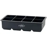 Infactory XXL-Eiswürfelform für 8 Eiswürfel, 5x5x5cm für 1 Liter Wasser)