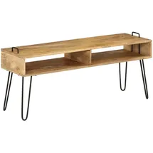 vidaXL TV-Schrank Lowboard 110 x 35 x 45 cm Braun Holz
