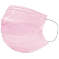 500 Stück Pink Disposable Shield Einweg-Atemschutzbakterienschutz Mundschutz Gesichtsschutz Rosa 50 Stück