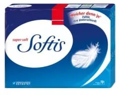 Regina Taschentücher Softis, super soft  4006670360303  , 1 Packung = 30 x 9 Tücher