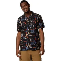 Columbia Pine CanyonTM Kurzarmhemd - Black Outer - M