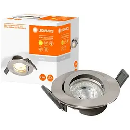 LEDVANCE RECESS DOWNLIGHT TWISTLOCK GU10 Led-Bad-Einbauleuchte Gu10 4.5w Ip20 Nickel