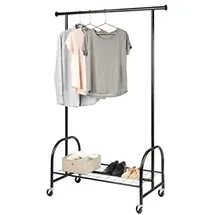 Wenko Garderobenständer Profi Schwarz