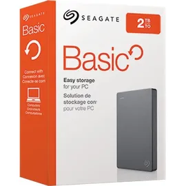 Seagate Basic Portable Drive 2 TB USB 3.0 Schwarz STJL2000400