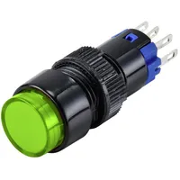 TRU Components TC-9428076 LAS2Y-11Z/G/12V Druckschalter 250 V 3 A