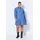 Studio Untold Damen große Größen Übergrößen Plus Size Jeanskleid, Oversized, Saumvolant, weiter Langarm Blue Denim 46+ 848736902-46+ - 46-48